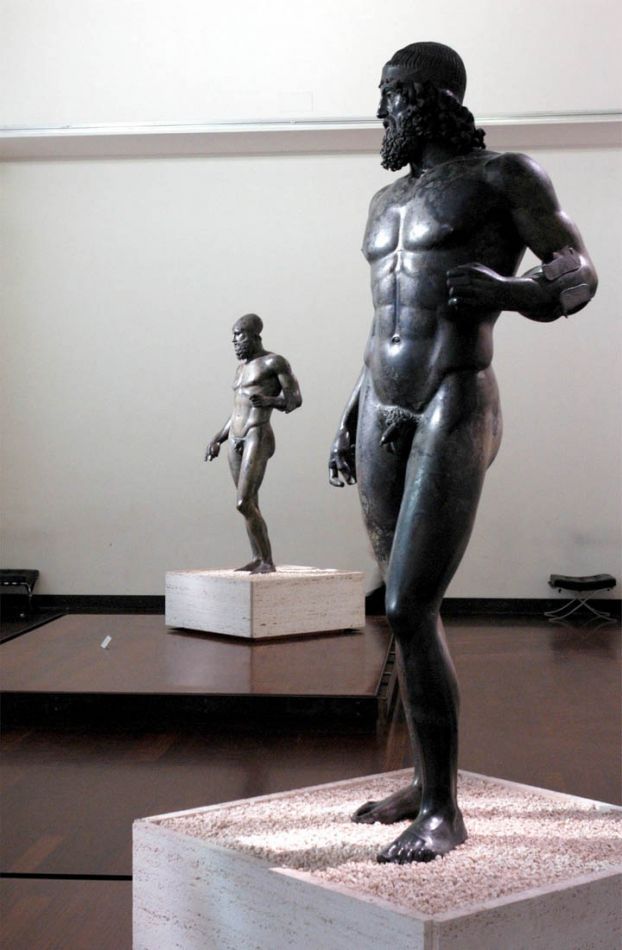 I bronzi di Riace al Museo Nazionale di Reggio di Calabria
